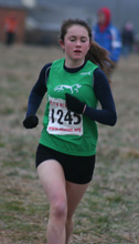 Another of our junior Harriers in action during Round 3 of the Oxford Mail Cross Country League at Banbury.