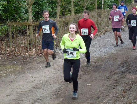Robin looking remarkably cheerful on the approach to The Shoe Wash in The Terminator on Sunday, 24 February 2013.