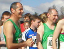 Dave Wright & Terry Coakley at the start of the 2006 Ox5 Run at Blenheim Palace.